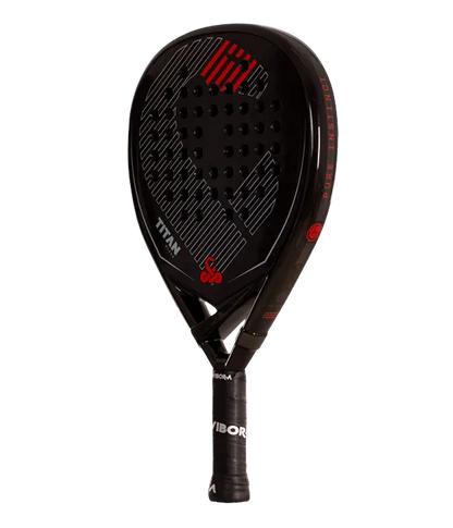 VIBOR-A Titan 15K Black Twill 2026 Padel Racket