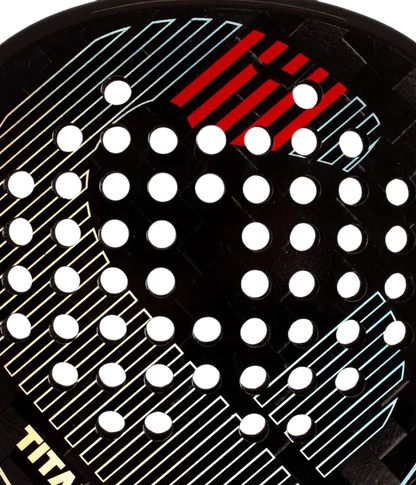 VIBOR-A Titan 15K Black Twill 2026 Padel Racket