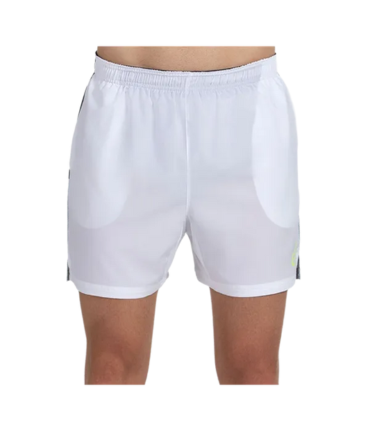 Pantalon Bullpadel Corto Legar White 2025