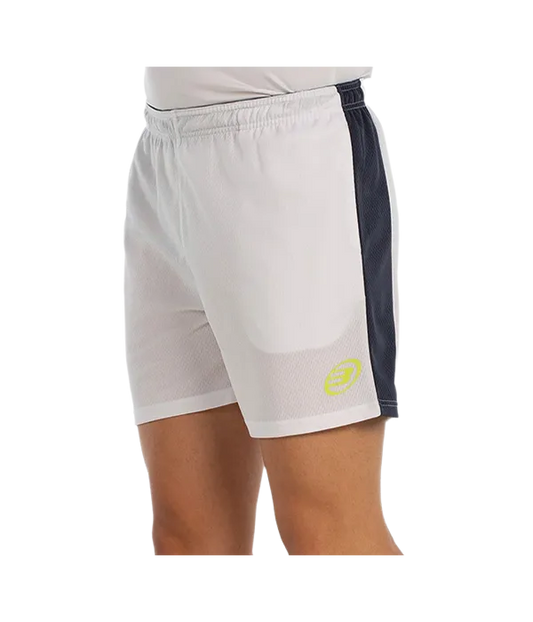 Pantalón Bullpadel Corto Laracha White 2025