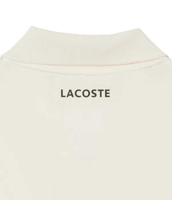 Polo Lacoste Ultra Dry White Roto 2025