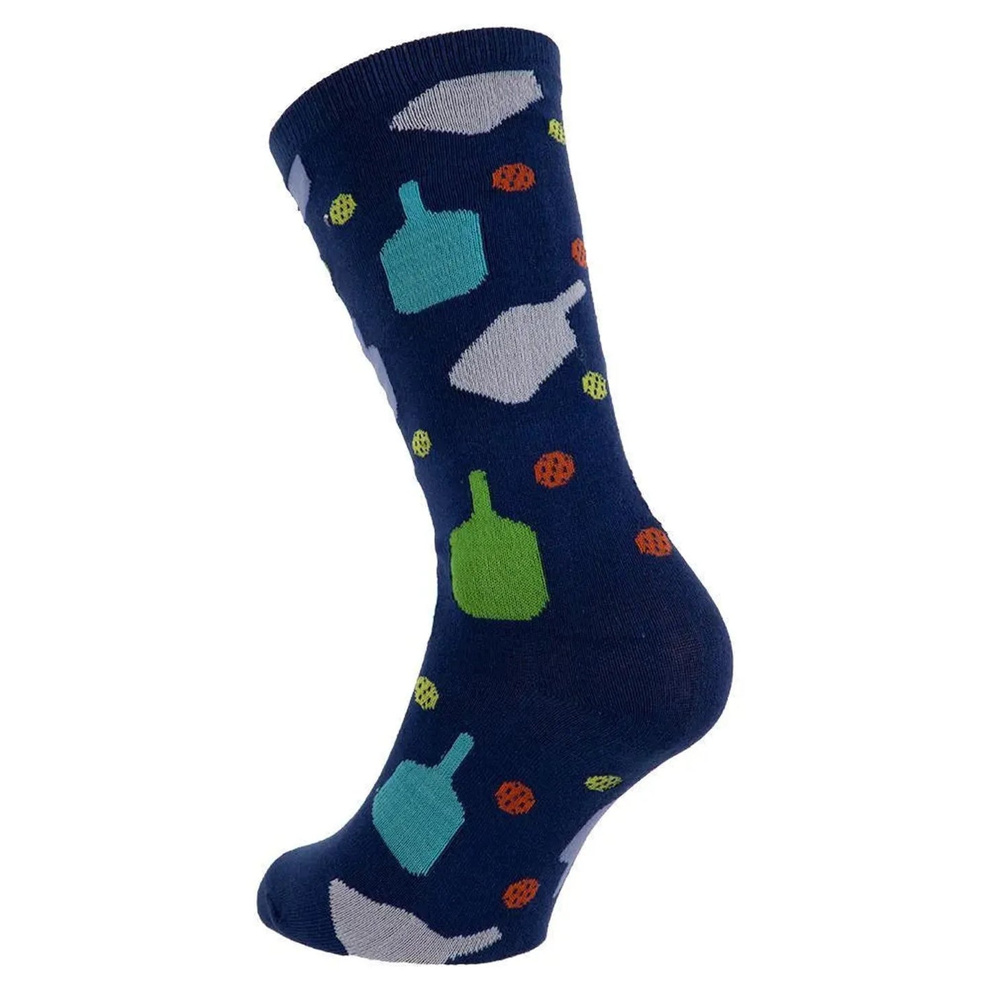 Pickleball Crew Socks Dark Blue