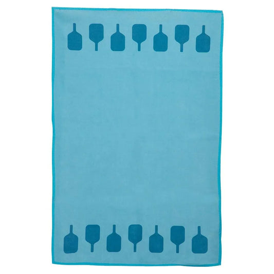 Teal Pickleball Paddles Towel