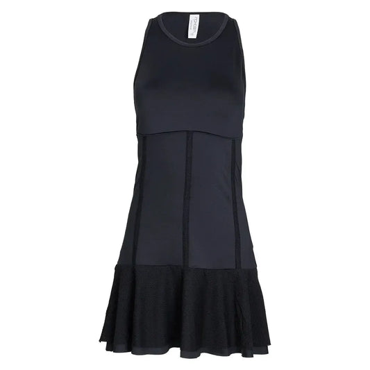 Women's Mai Tennis Dress Black-Apparel-Inphorm-S25003-002F25-Tennis Express