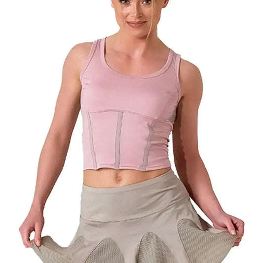 Women's Mai Tennis Tank Dusty and Latte