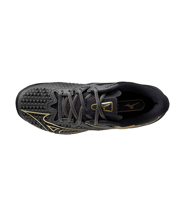 Padel Shoes Mizuno Wave Exceed Tour 6 CC 10th Negro/Oro
