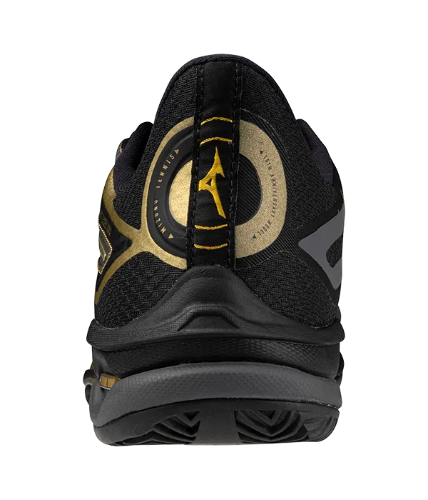 Padel Shoes Mizuno Wave Exceed Tour 6 CC 10th Negro/Oro