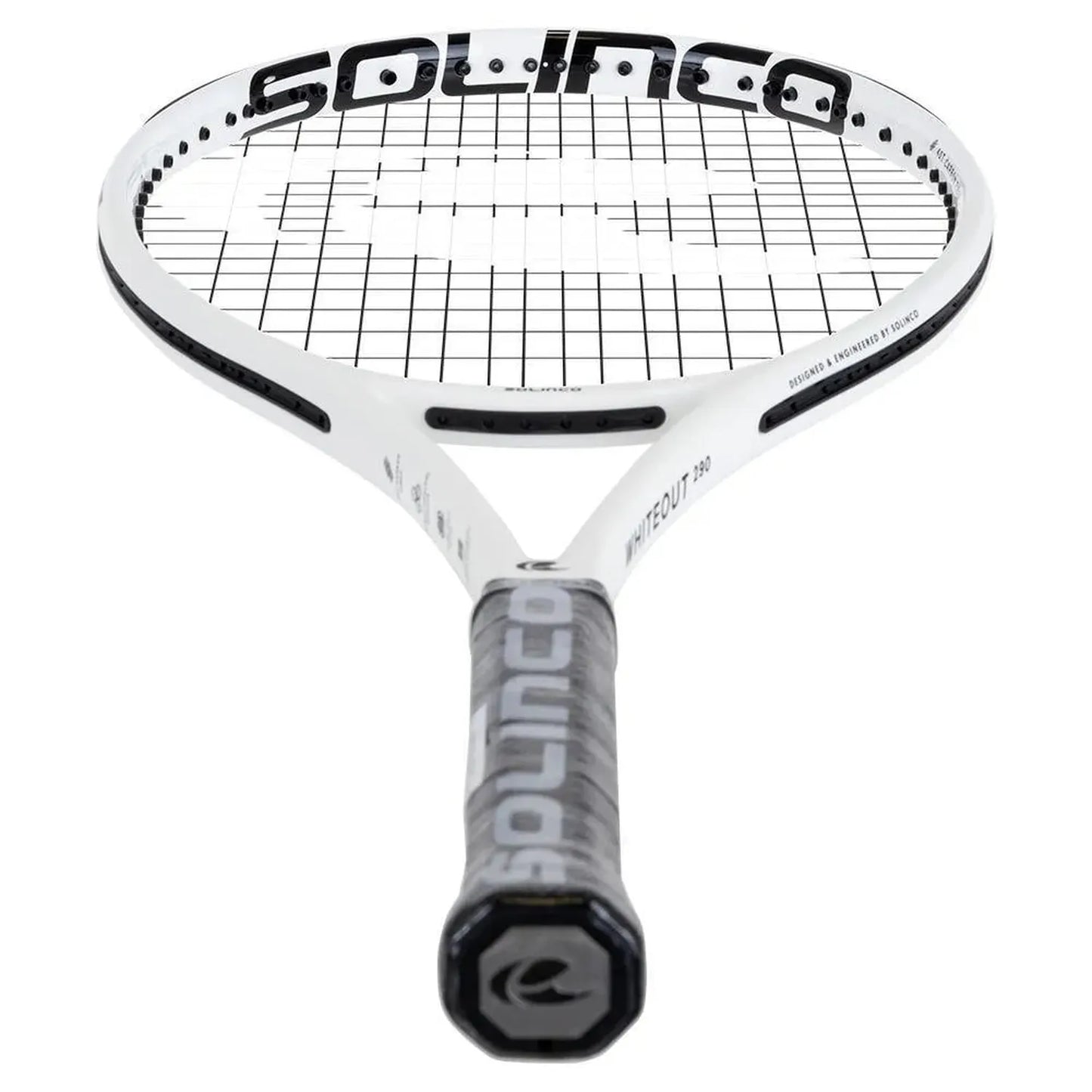 Whiteout 290 V1 Tennis Racquet-Racquets-Solinco-SOLWHITEOUT290-2-Tennis Express