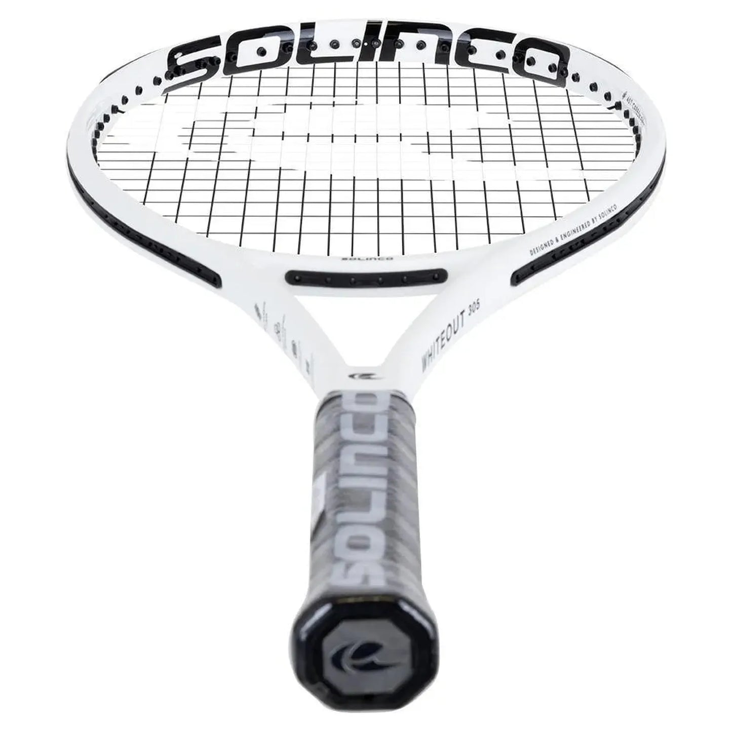Whiteout 305 V1 Tennis Racquet-Racquets-Solinco-SOLWHITEOUT305-2-Tennis Express