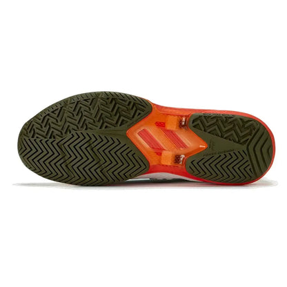 Women's AD-ACCEL Tennis Shoes White and Orange