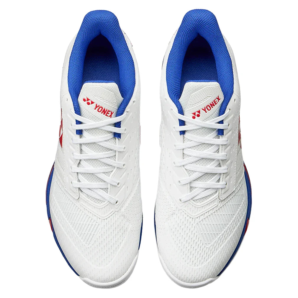 Men's Power Cushion AD-Accel Wide Tennis Shoes White and Purple