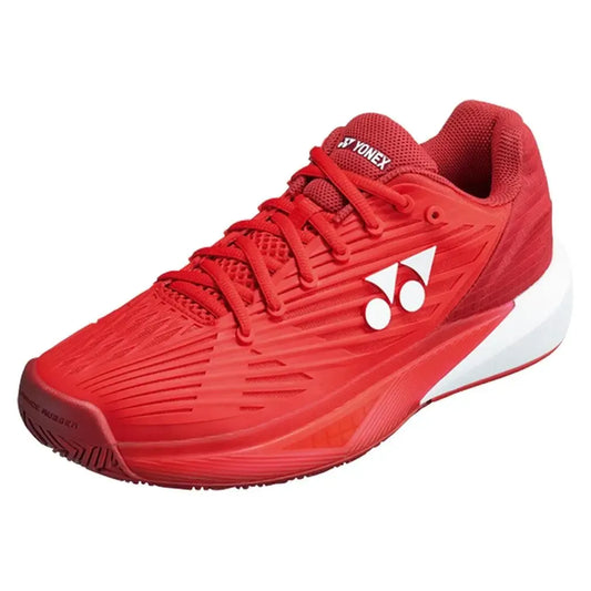 Men's ECLIPSION 5 Tennis Shoes Tango Red-Footwear-Yonex-STE5TR-S25_a5011ab8-54f6-4a6a-9eb3-f68b0c085bca-Tennis Express