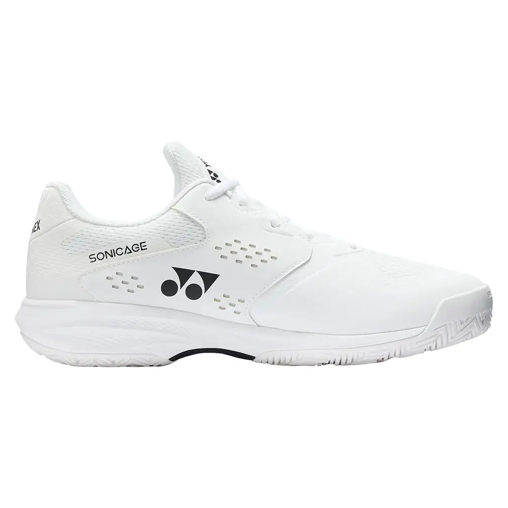 Men's Power Cushion SONICAGE Wide Tennis Shoes White