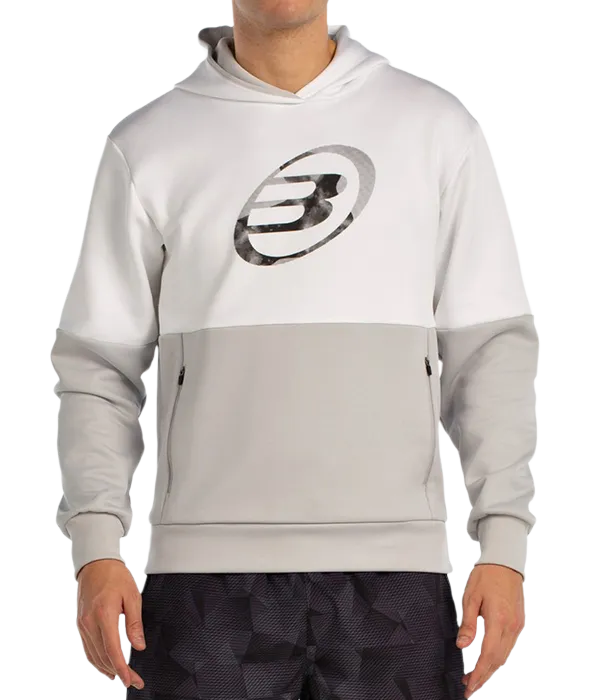 Sudadera Bullpadel Boyal White 2025