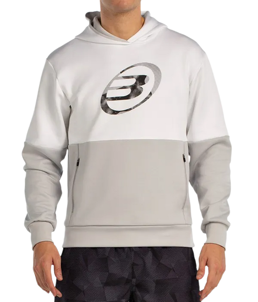 Sudadera Bullpadel Boyal White 2025