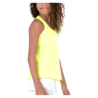 Girls' V-Neck Cutout Tennis Tank