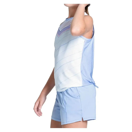 Girls' Love Tie Back Tennis Tank Baby Lavender