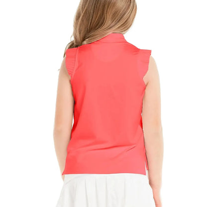 Girls' Pleat Me Up Tennis Tank
