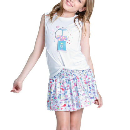 Girls' Gumball Tennis Tank Multicolor
