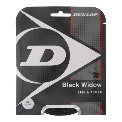Black Widow Tennis String-Strings-Dunlop-T6246-SET-16g-Tennis Express