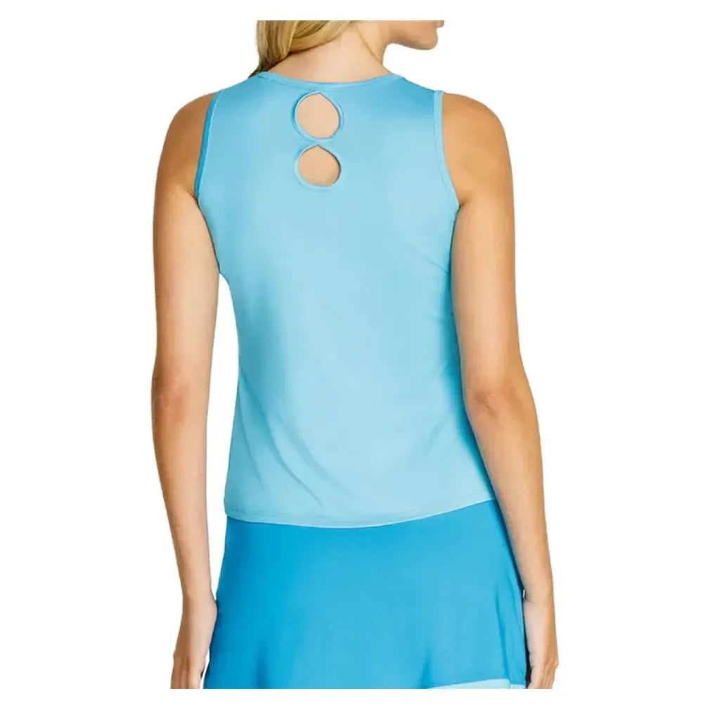 Women's Celosia Tennis Tank Aquarius