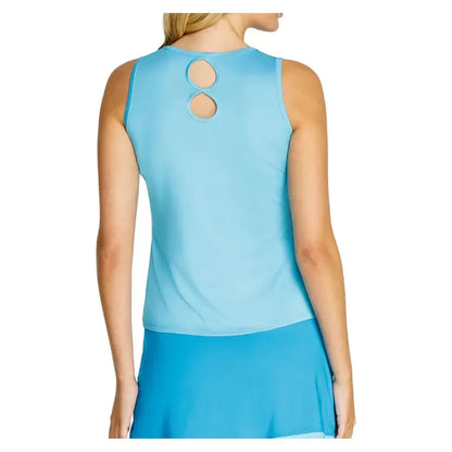 Women's Celosia Tennis Tank Aquarius