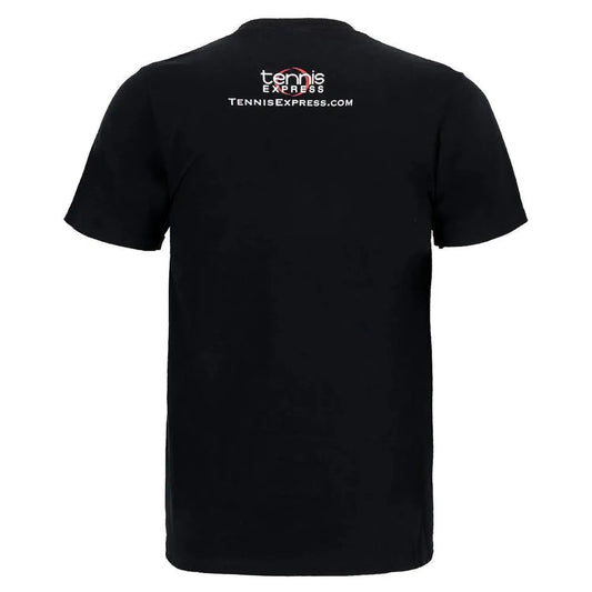 Women's Play Pink Tennis Tee Black (Size Small)