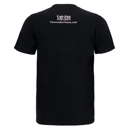 Unisex Tennis Express Performance Tee Black