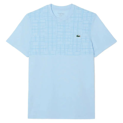 Men's Novak Djokovic Fan Tennis Top-Apparel-Lacoste-TH4782-F25-HBP-1-Tennis Express