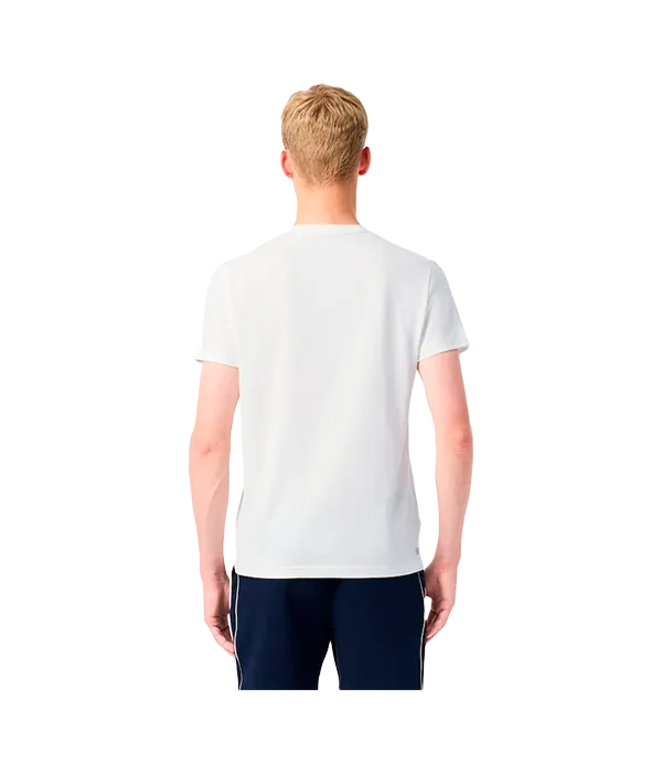Camiseta Lacoste Roland Garros White 2025