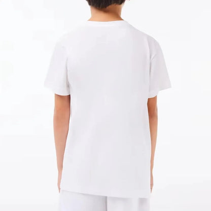 Boys' Breathable Cotton Blend Tennis Jersey