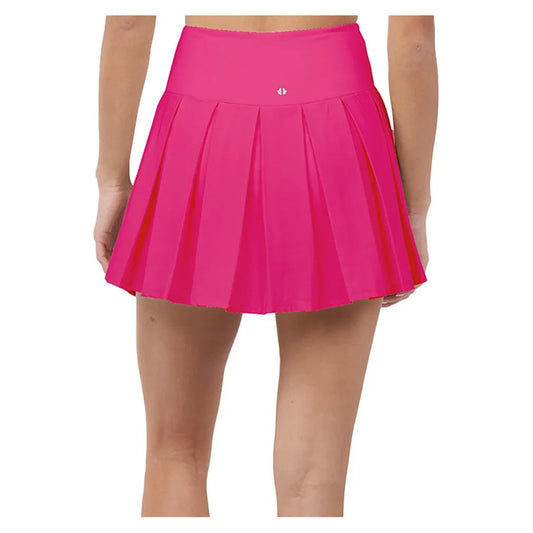Women's Endure Piped Pleated Tennis Skort Dragon Fruit and Azalea
