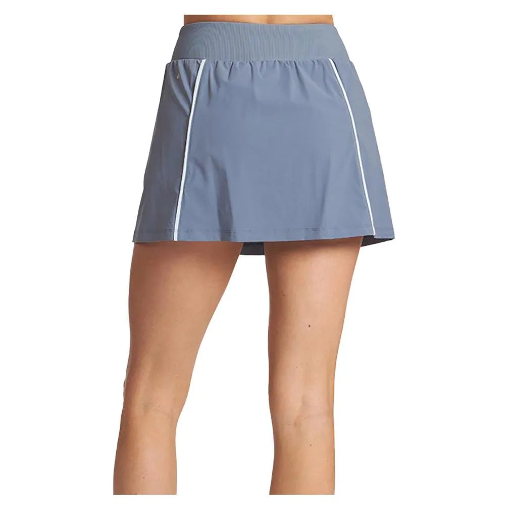Women's Piped Slit Tennis Skort