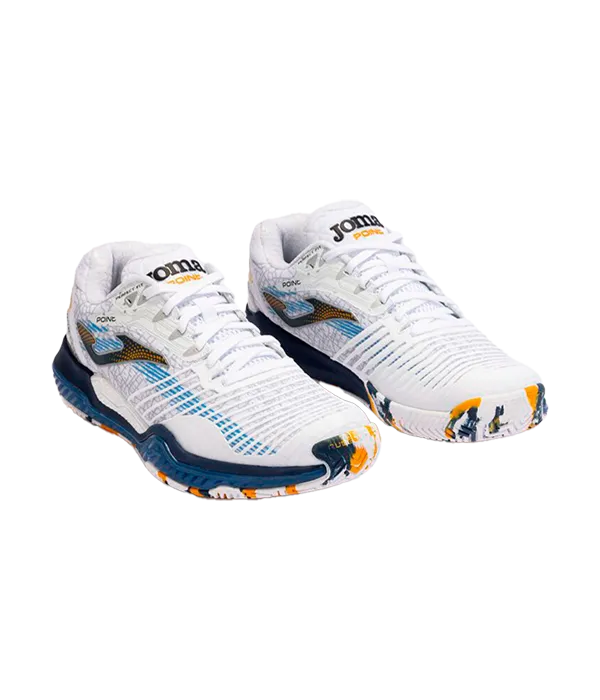 Padel Shoes Joma Point Men 2402 White Blue