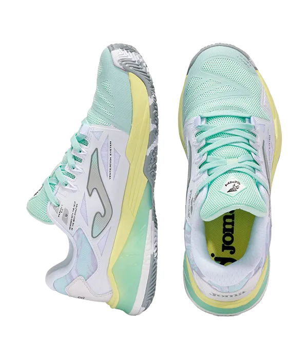 Padel Shoes Joma Spin Lady 2502 White 2025