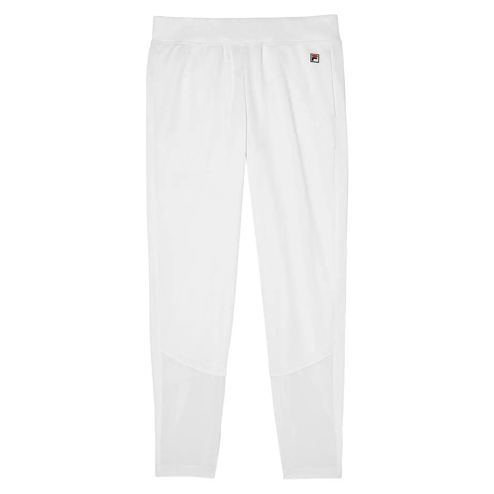 Women's Whiteline Tennis Track Pant White-Apparel-Fila-TW31D049-100U23-1-1-[Sku]-Tennis Express