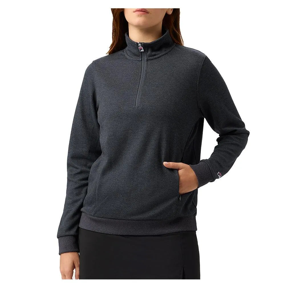 Women's Long Sleeve Tennis 1/4 Zip