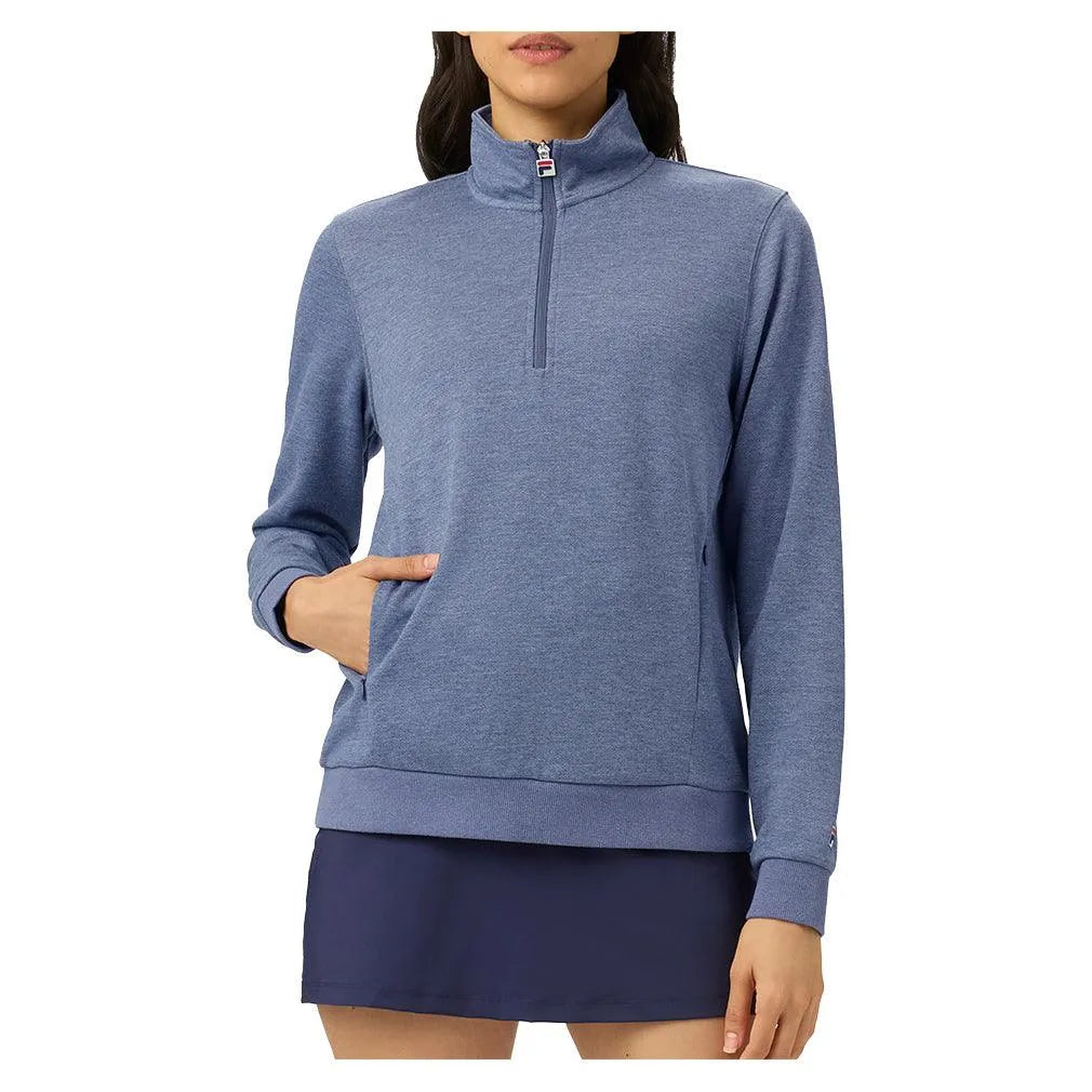 Women's Long Sleeve Tennis 1/4 Zip