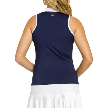 Women's Sakura Tennis Tank Navy Blue
