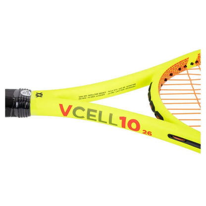 Juniors' V-Cell 10 Prestrung Tennis Racquet