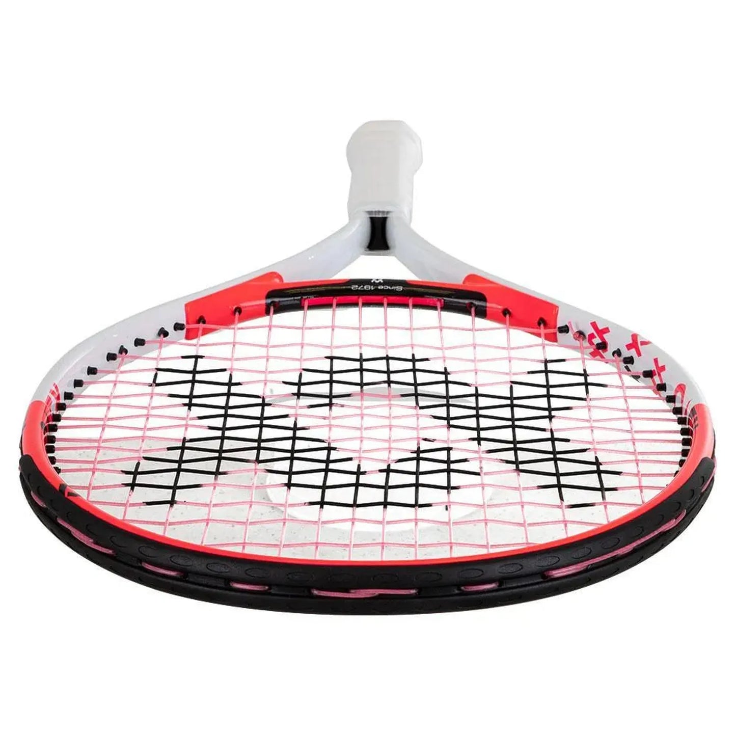 Juniors' Revolution 23 Prestrung Tennis Racquet White and Hot Pink