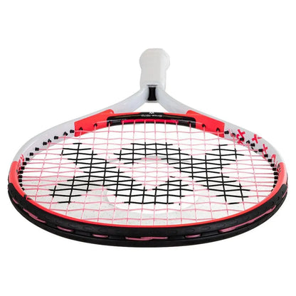 Juniors' Revolution 23 Prestrung Tennis Racquet White and Hot Pink