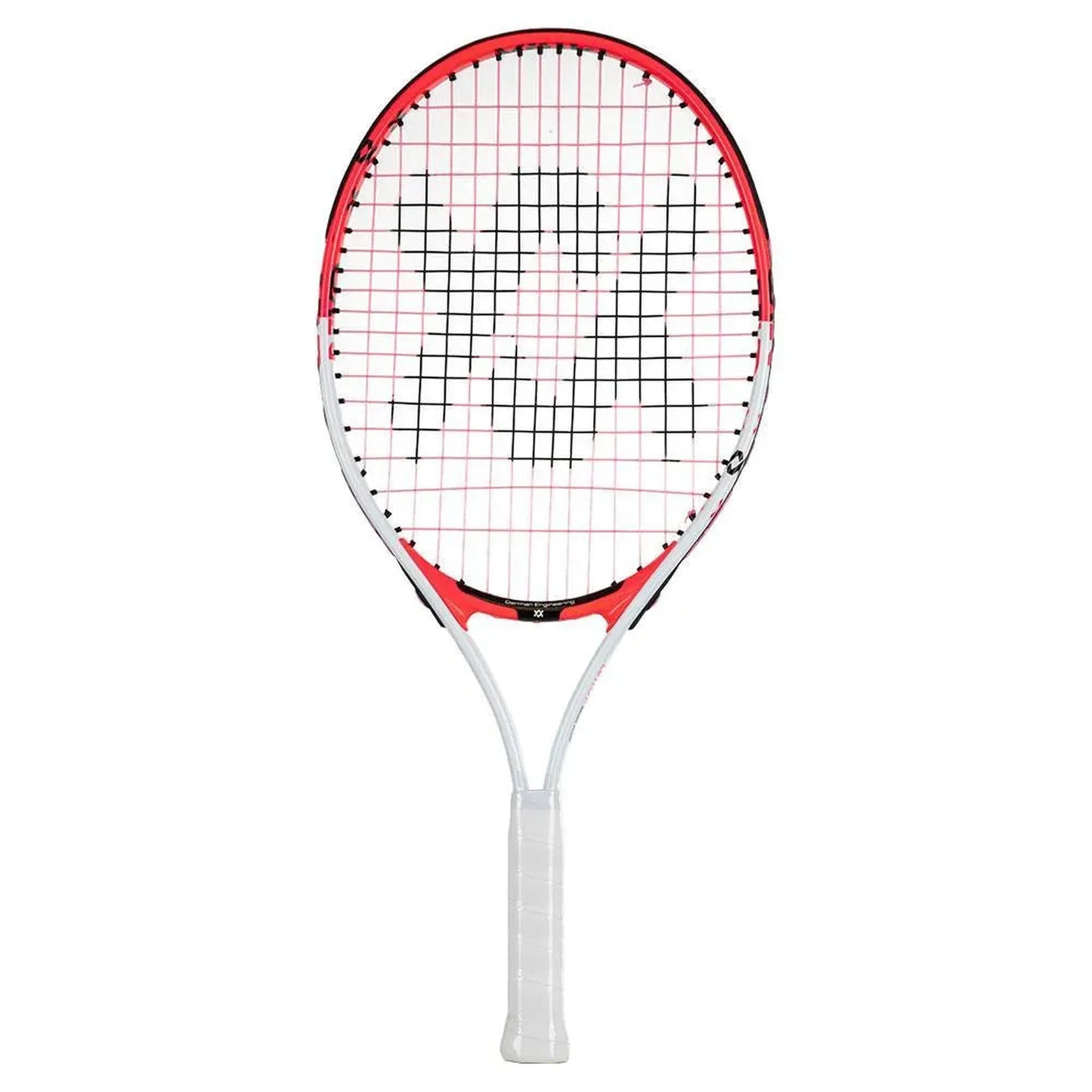Juniors' Revolution 23 Prestrung Tennis Racquet White and Hot Pink