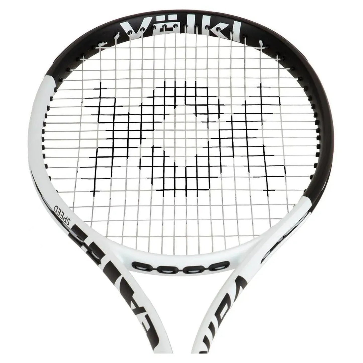 Team Speed Prestrung White and Black Tennis Racquet-Racquets-Volkl-V19603-2-Tennis Express