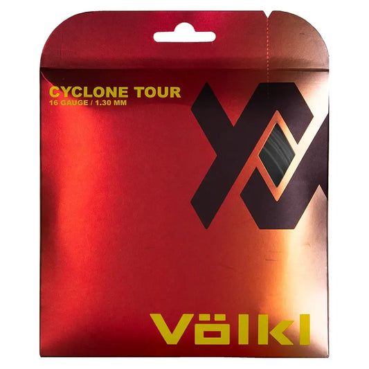 Cyclone Tour 16G Tennis String Anthracite-Strings-Volkl-V23616-ant-1-Tennis Express