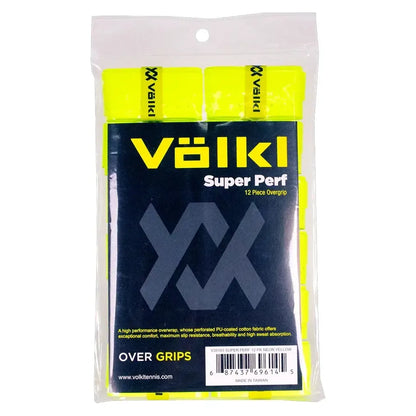 Super Perf Tennis Overgrip 12 Pack-Accessories-Volkl-V391-y-1-Tennis Express