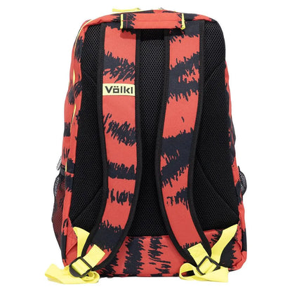 Tour Zebra Euro Tennis Backpack Lava Red and Black