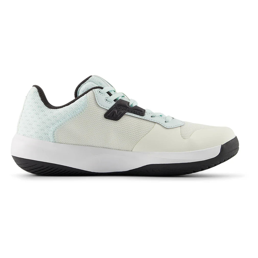 Women's 696v6 2E Width Tennis Shoes Sea Salt and Glint Blue