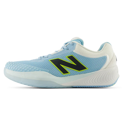 Women's FuelCell 996v6 B Width Tennis Shoes Sea Salt and Glint Blue