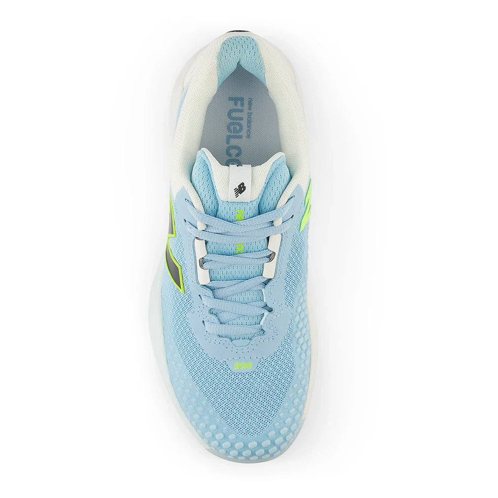 Women's FuelCell 996v6 D Width Tennis Shoes Sea Salt and Glint Blue